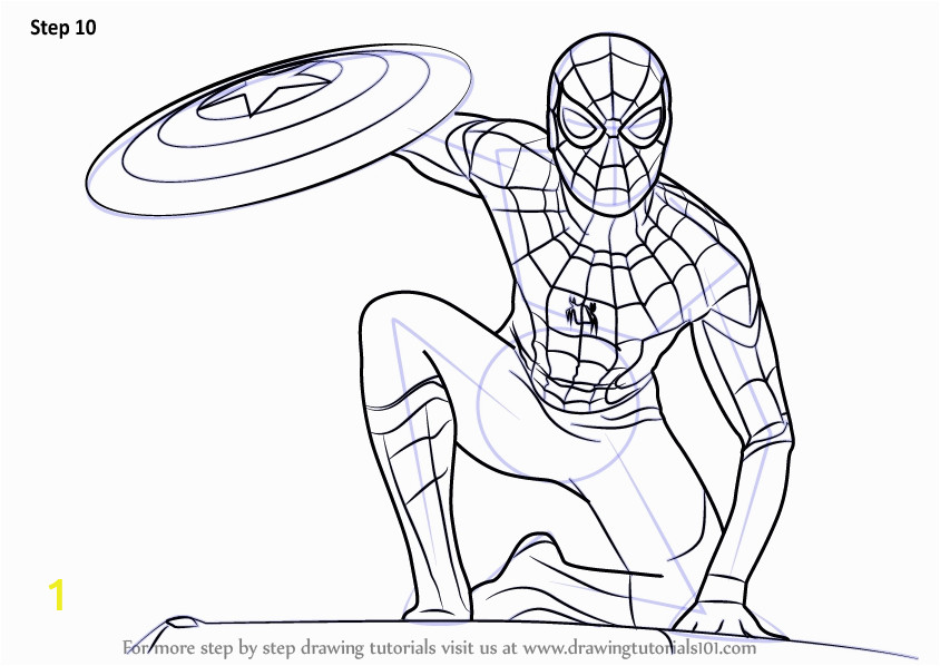 spiderman home ing coloring pages