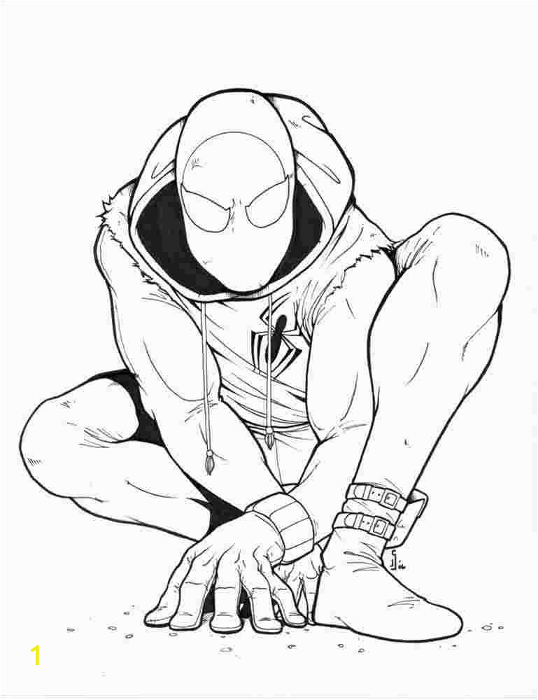 miles morales coloring pages collection