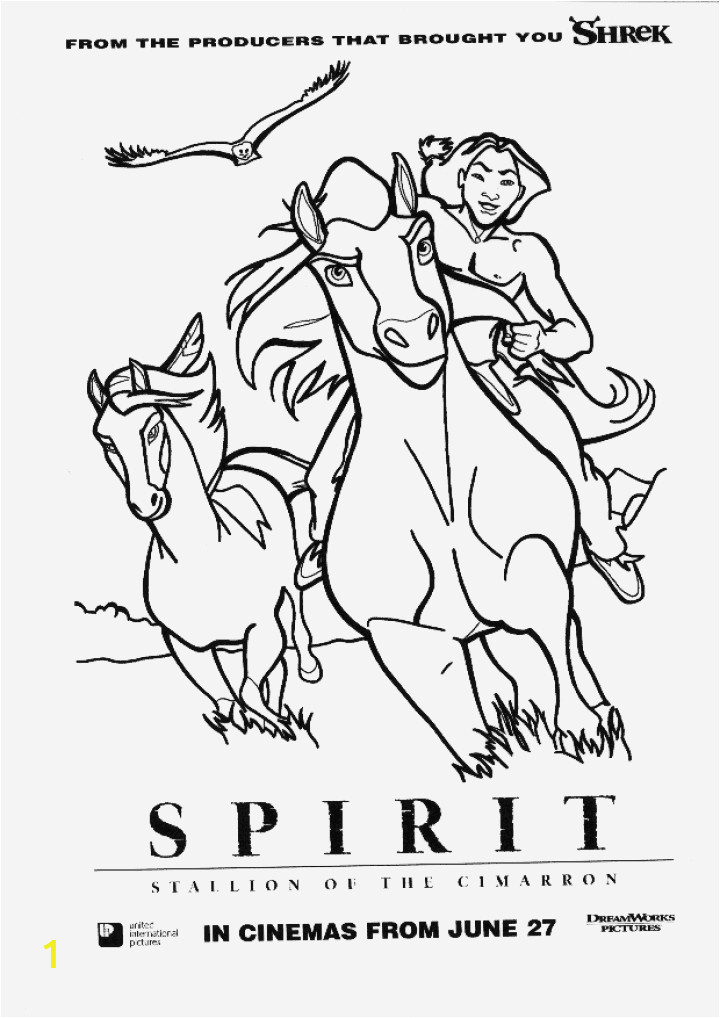 spirit stallion of the cimarron coloring pages rain