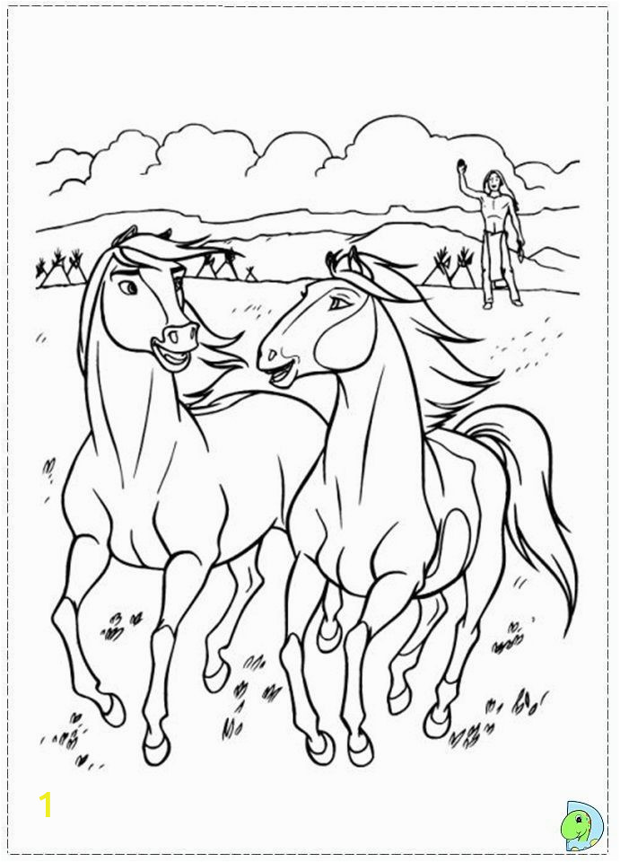 spirit stallion of the cimarron coloring pages rain