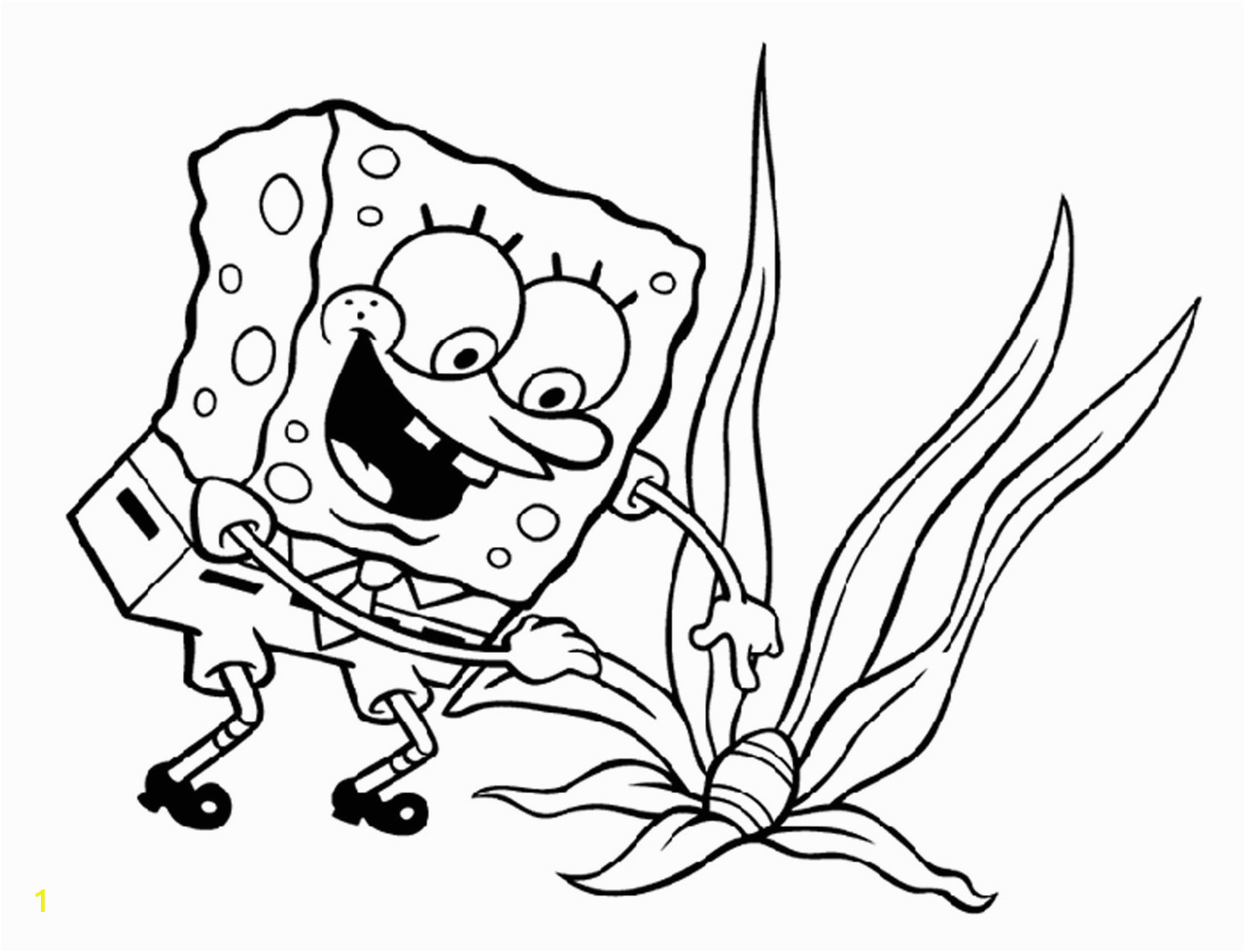 spongebob squarepants coloring pages