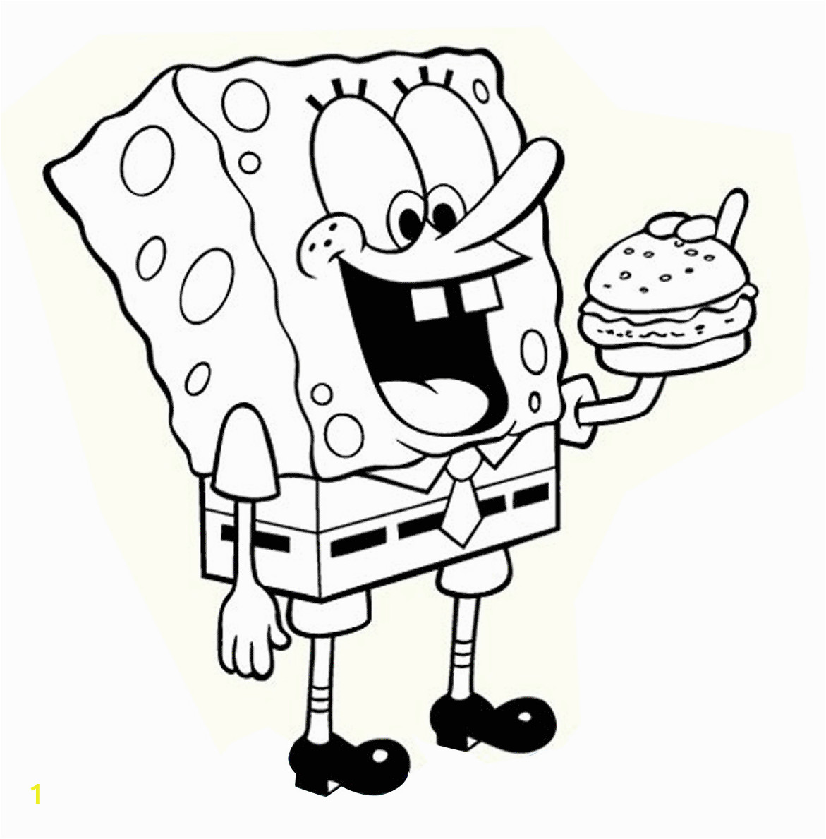 Spongebob Coloring Pages to Print for Free Sponge Bob Coloring Page Child Coloring
