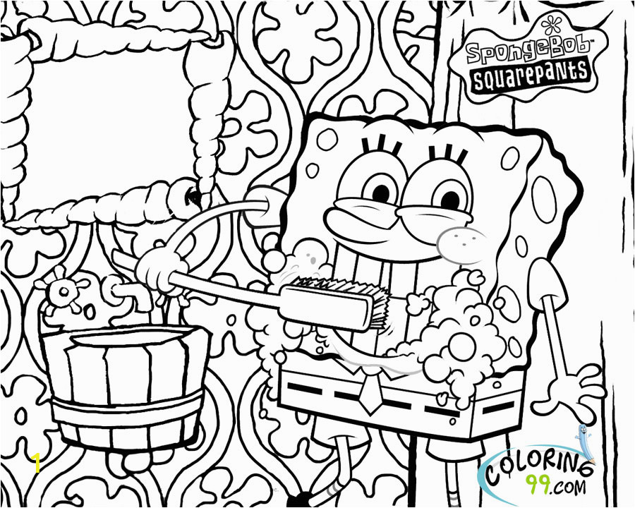 Spongebob Coloring Pages to Print for Free Spongebob Squarepants Coloring Pages