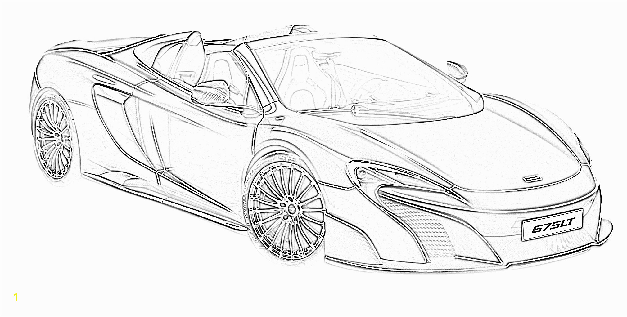 free sports car coloring pages