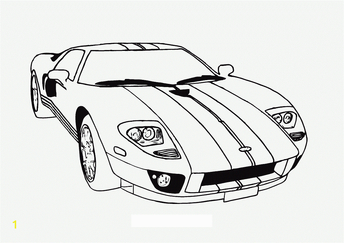 Sports Car Coloring Pages for Kids Free Printable Sports Coloring Pages for Kids