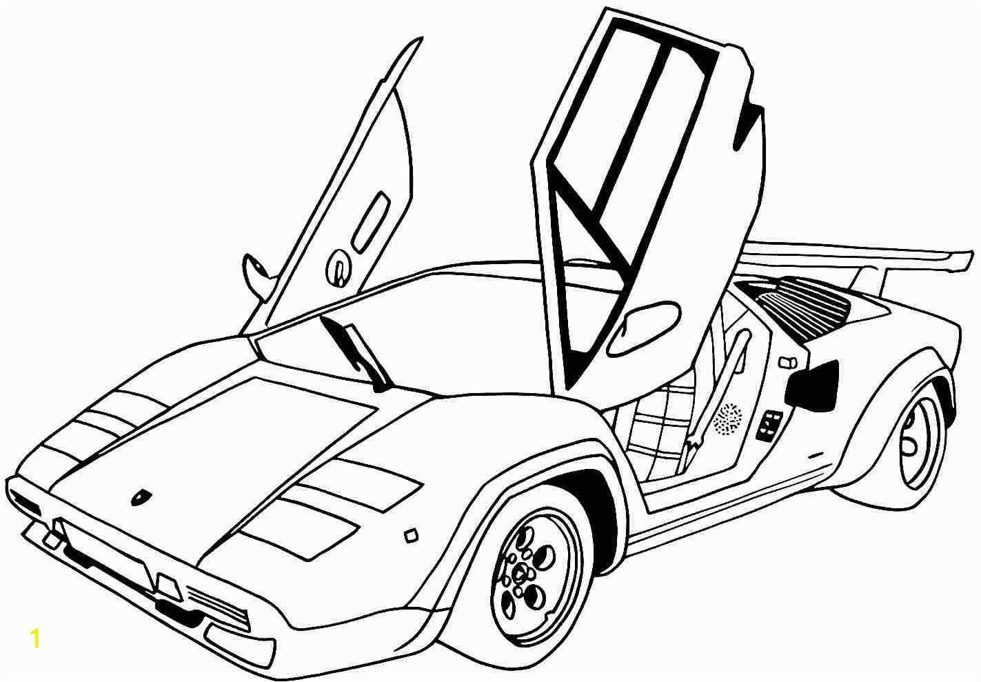 printable coloring pages of sports cars