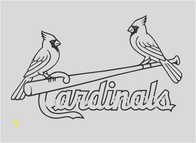 34 best of stock of st louis cardinals coloring page