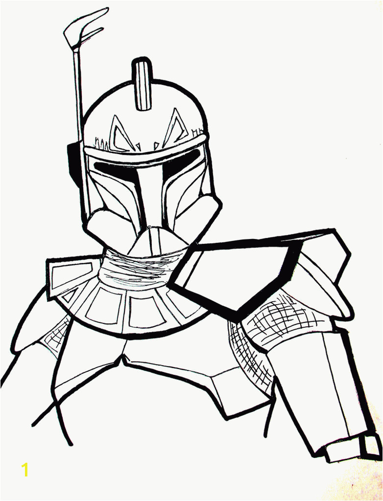 clone wars mander coloring pages