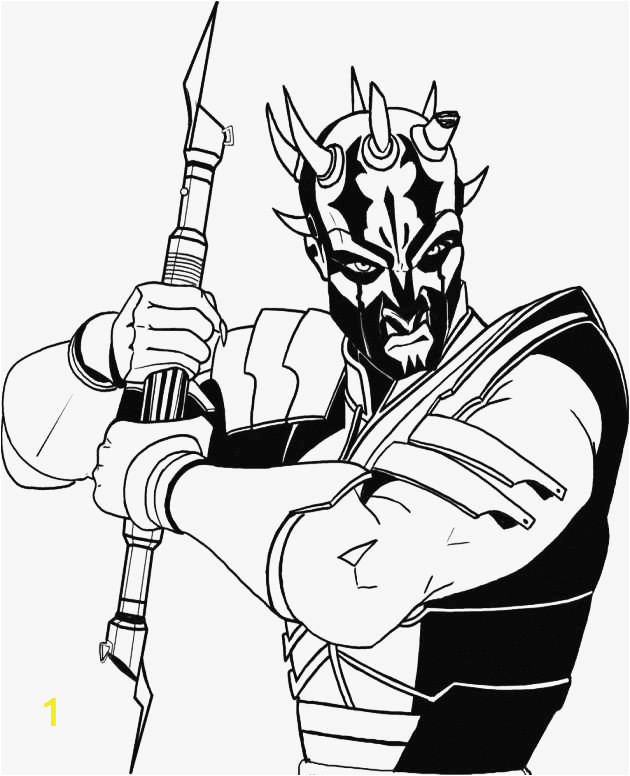 darth maul coloring pages