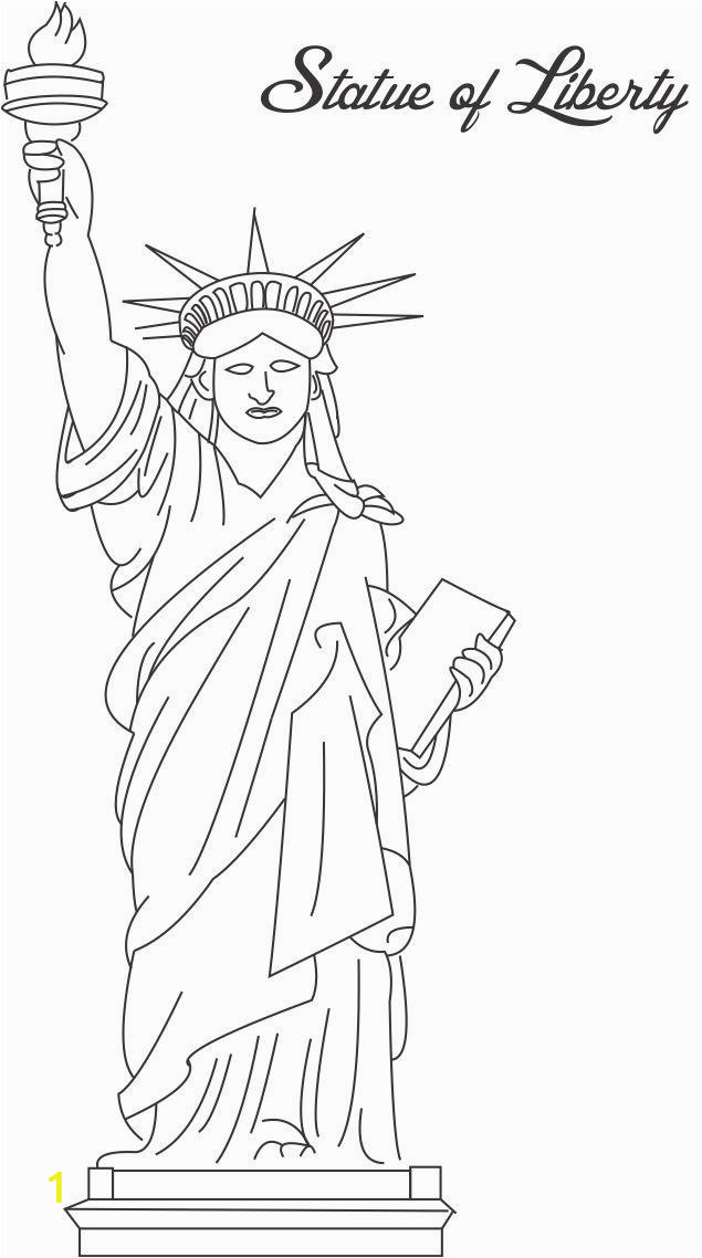 statue of liberty coloring pages