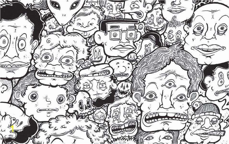 Stoner Trippy Coloring Pages for Adults Stoner Coloring Pages Coloring Home