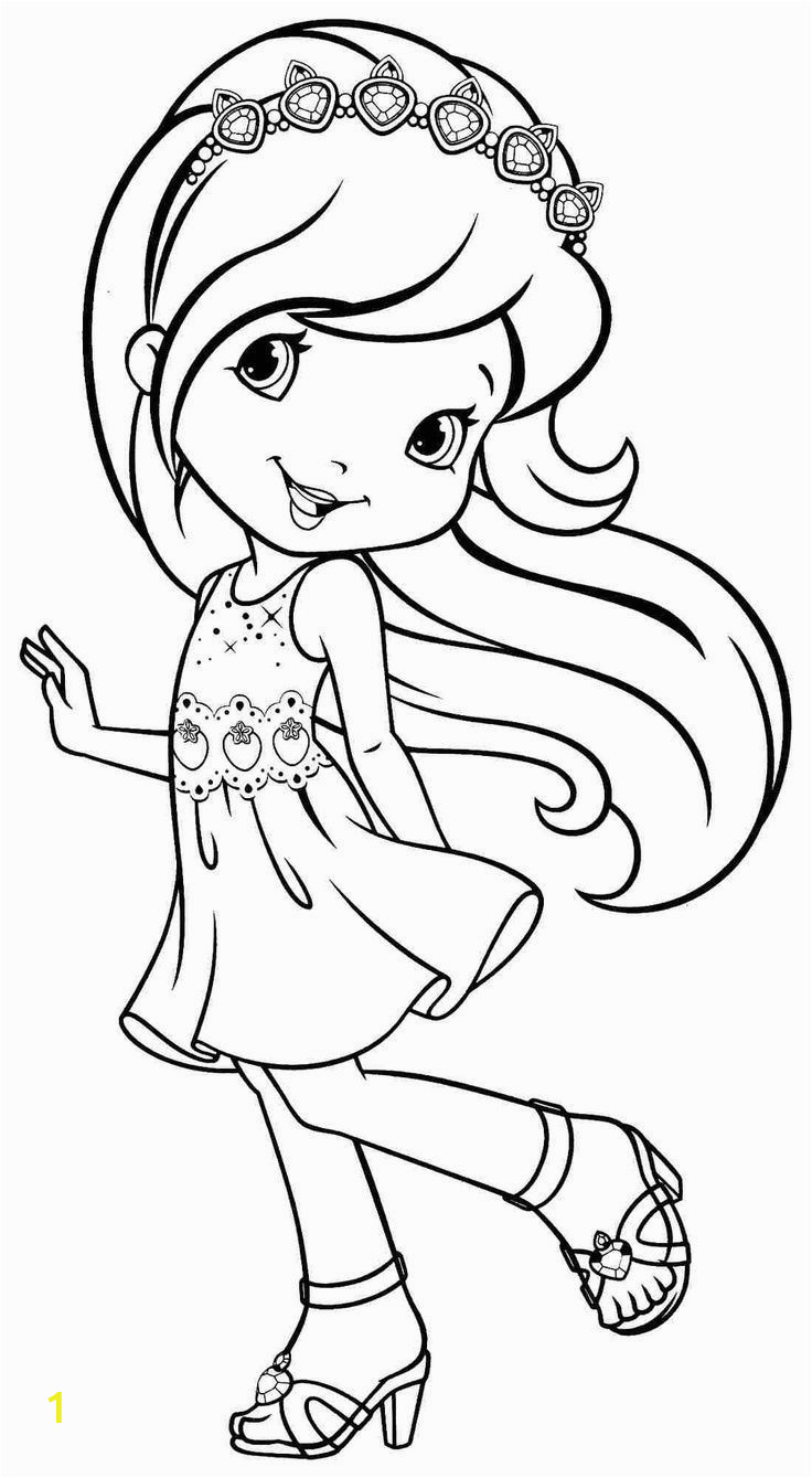 Strawberry Shortcake and Friends Coloring Pages Strawberry Shortcake and All Friends Coloring Pages