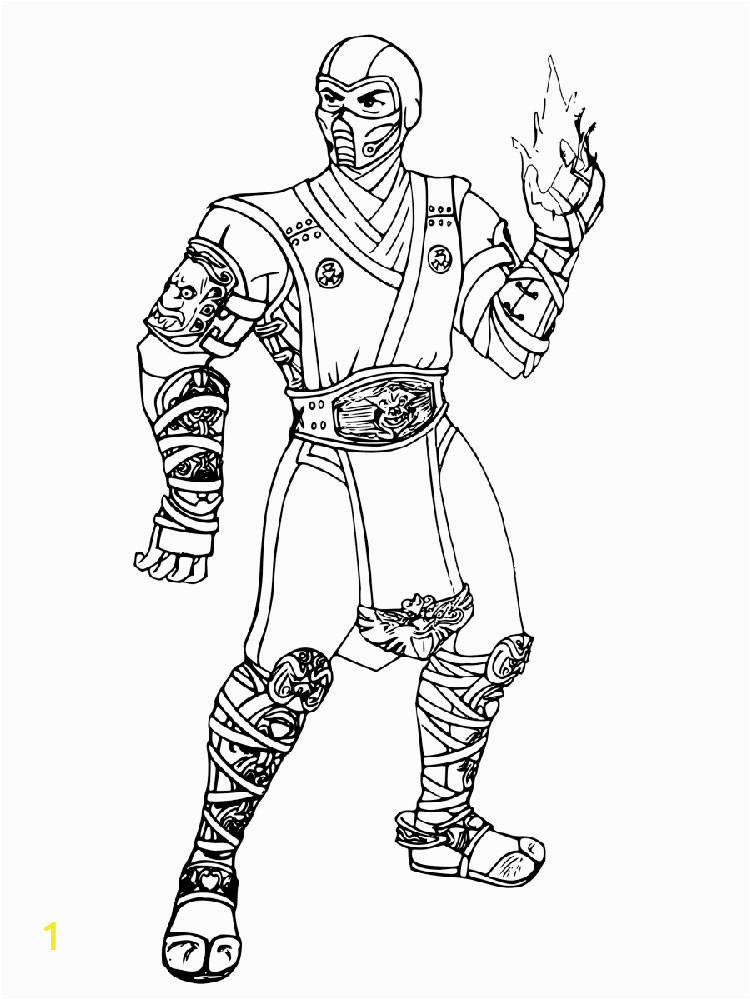 sub zero coloring pages