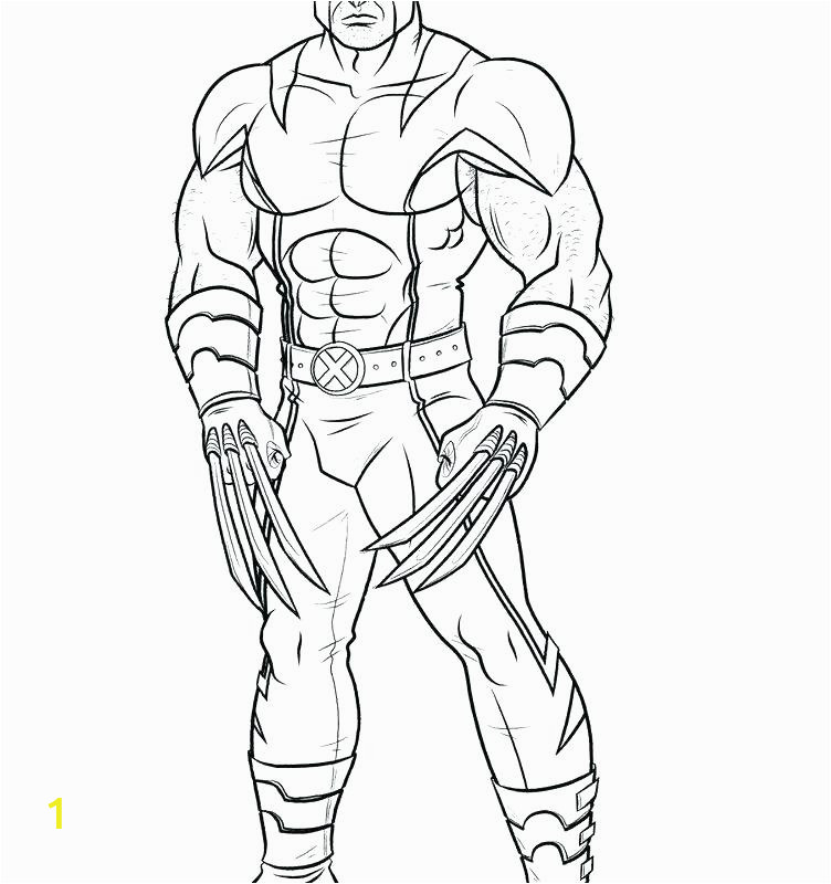 Super Hero Squad Wolverine Coloring Pages Wolverine Coloring Pages at Getcolorings