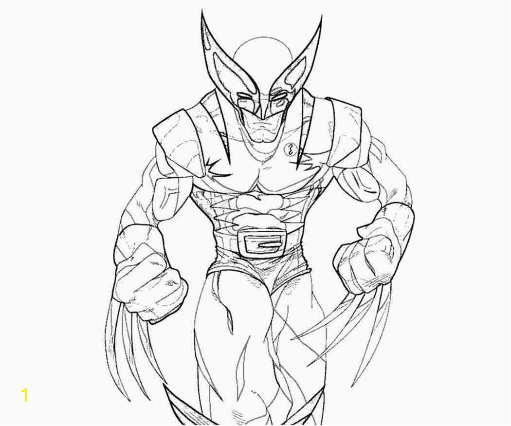 wolverine coloring pages