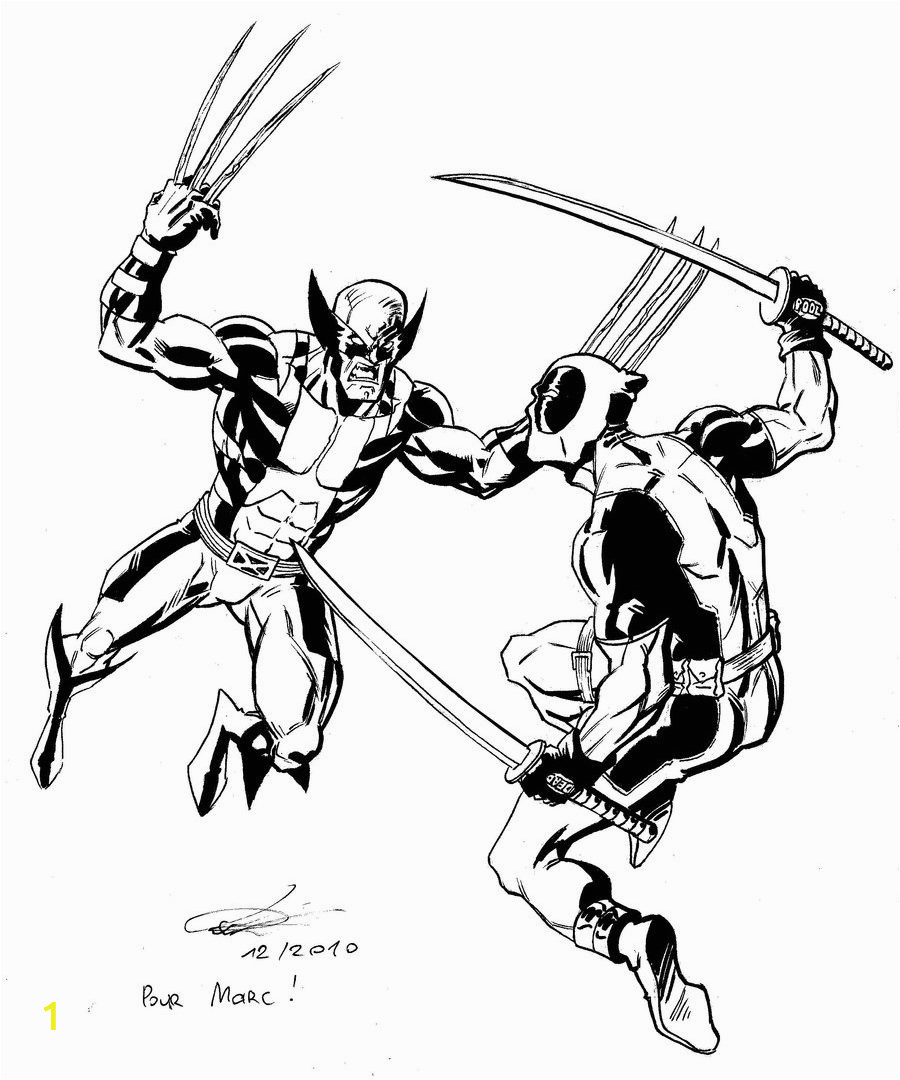 wolverine coloring pages