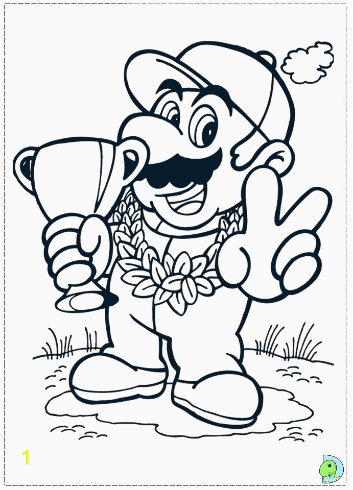 mario bad guys coloring pages