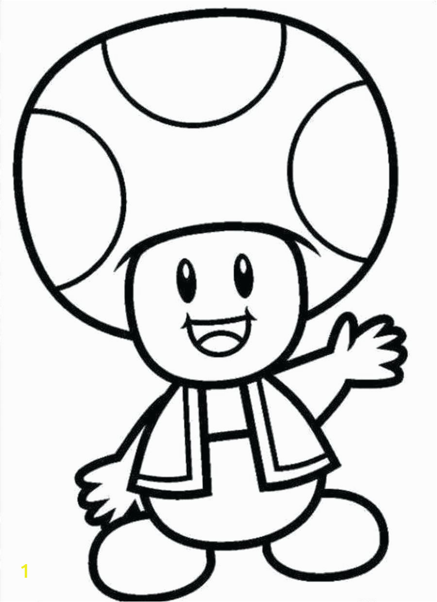 Super Mario Brothers toad Coloring Pages | divyajanani.org