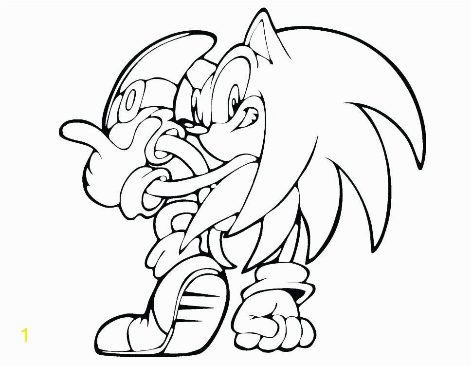 super sonic the hedgehog coloring pages