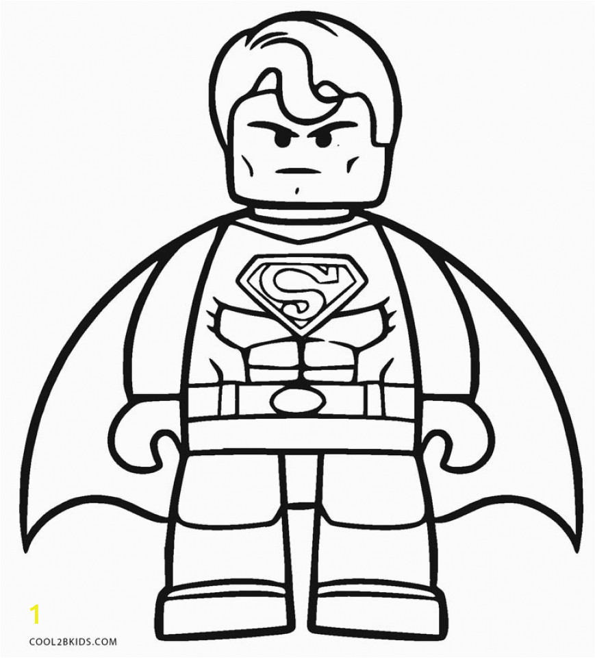 free superman coloring pages to print