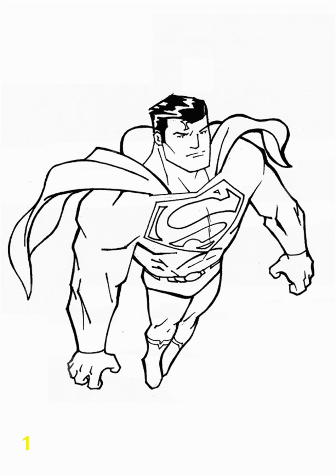 top 15 superman coloring pages kids