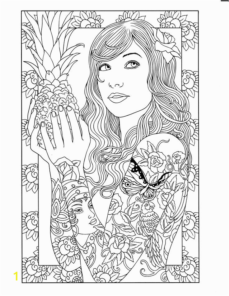 Tattoo Design Tattoo Coloring Pages for Adults Body Art Tattoo Designs Dover Design Coloring Books