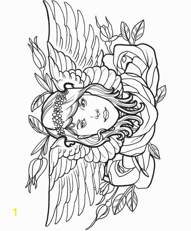 Tattoo Design Tattoo Coloring Pages for Adults Creative Haven Modern Tattoo Designs Coloring Book Dover