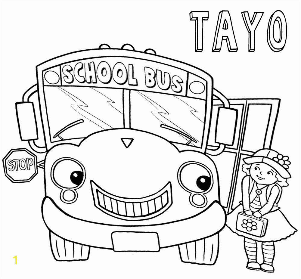 album=tayo the little bus coloring pages