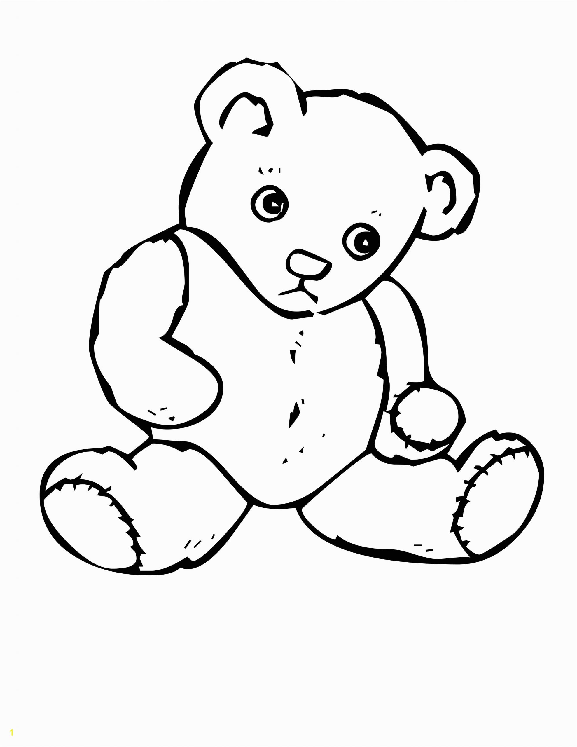 teddy bear coloring pages