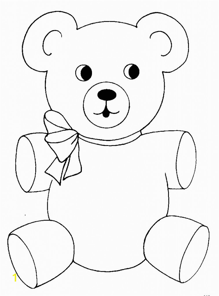 teddy bear coloring pages