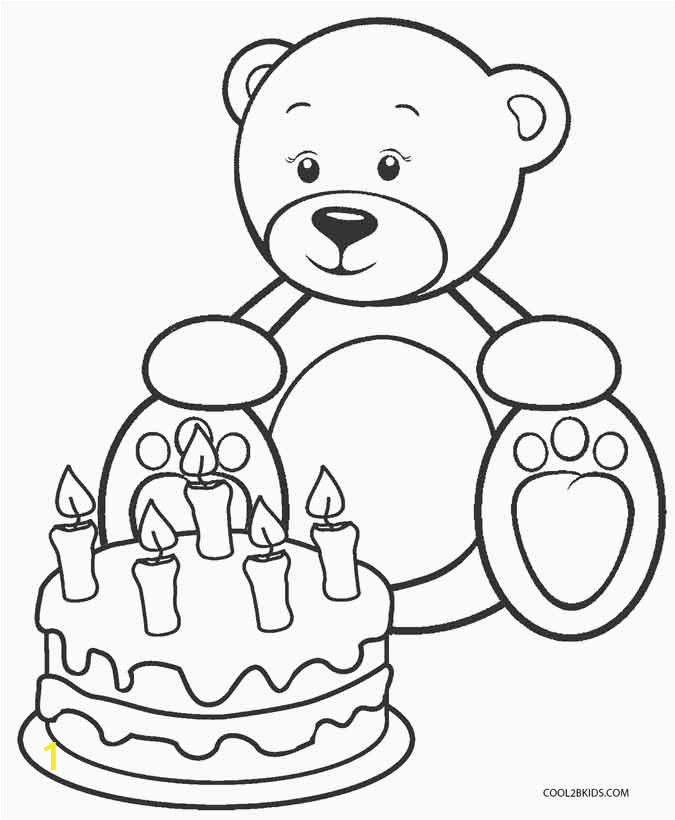 teddy bear coloring pages