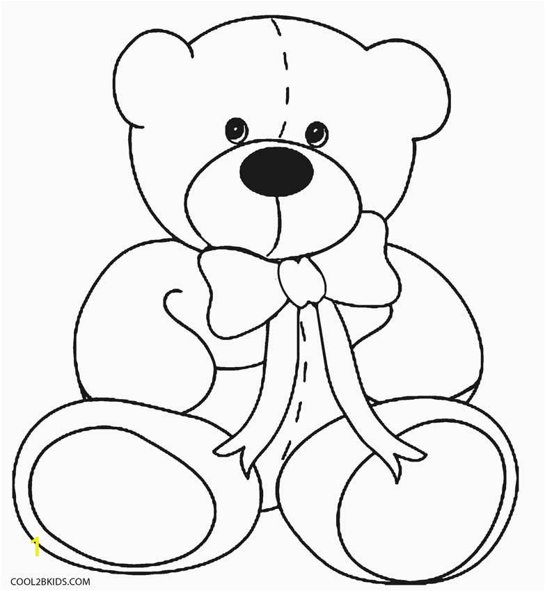 teddy bear coloring pages