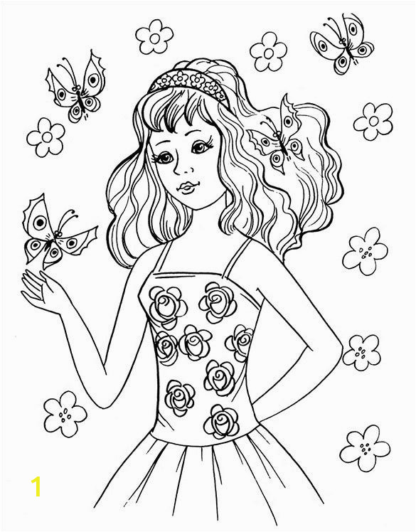 teen coloring page