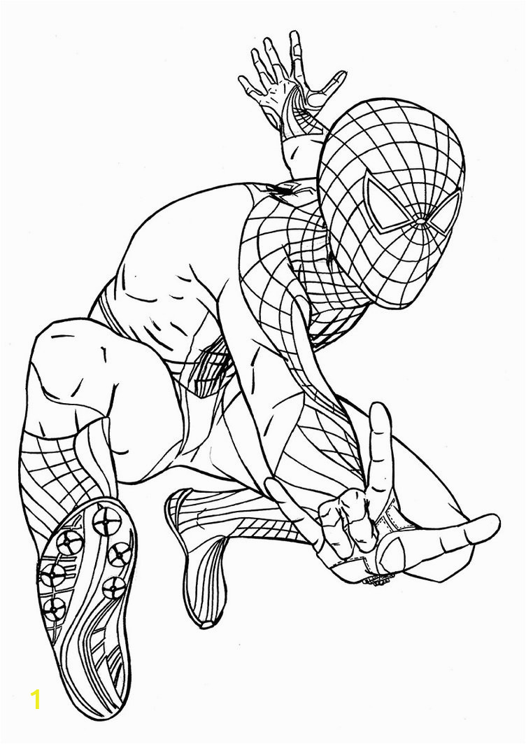 spiderman coloring pages