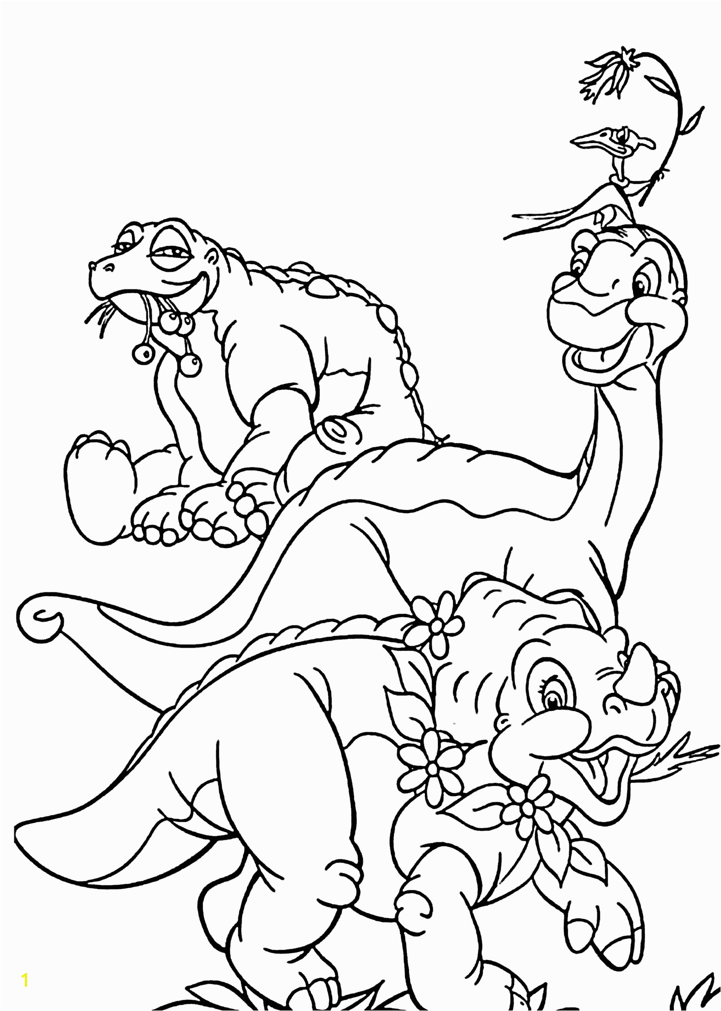 The Land before Time Coloring Pages Best Friends From Land before Time Coloring Pages for Kids