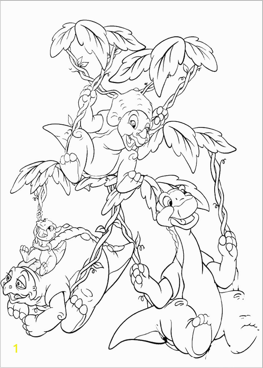 the land before time coloring pages