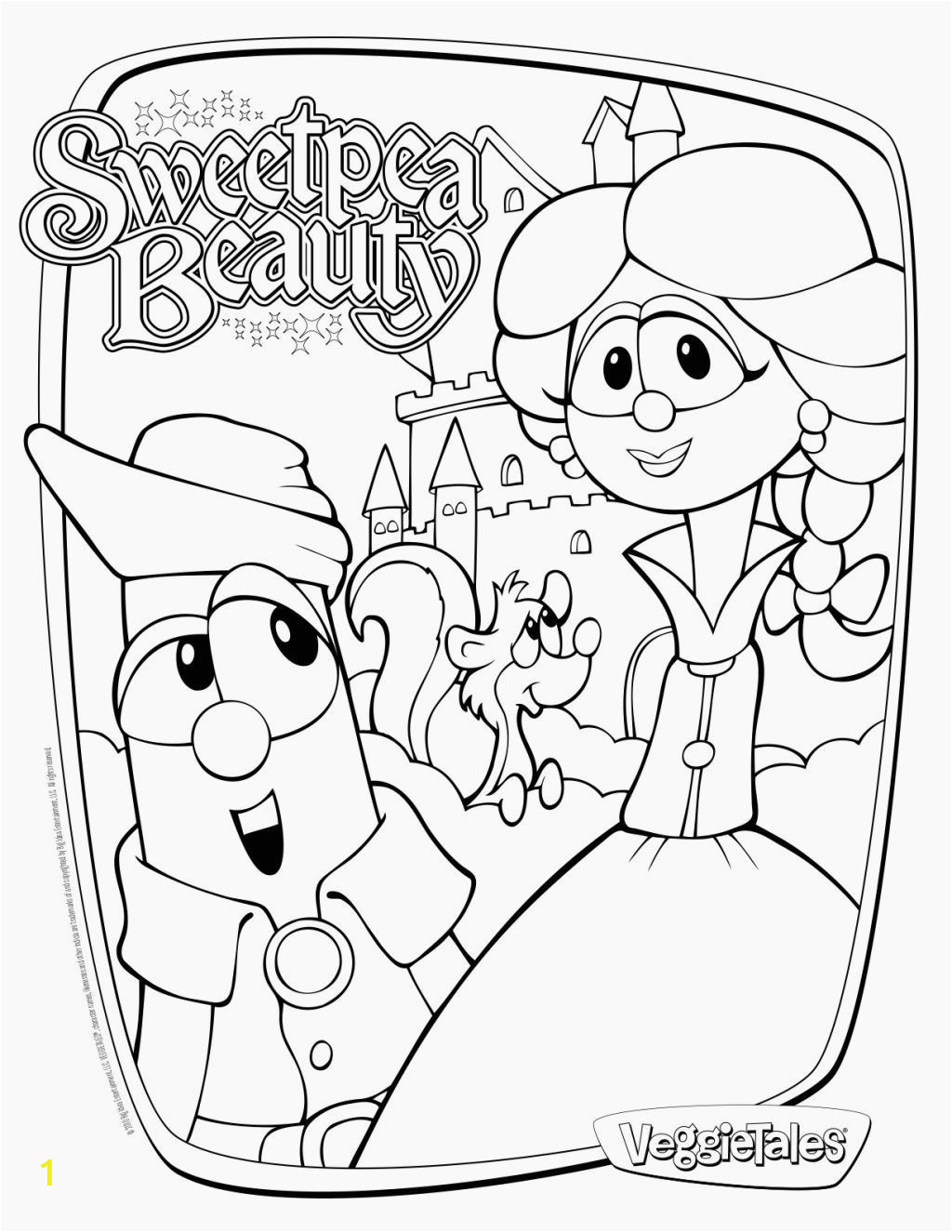 The League Of Incredible Vegetables Coloring Pages Veggietales Coloring Pages