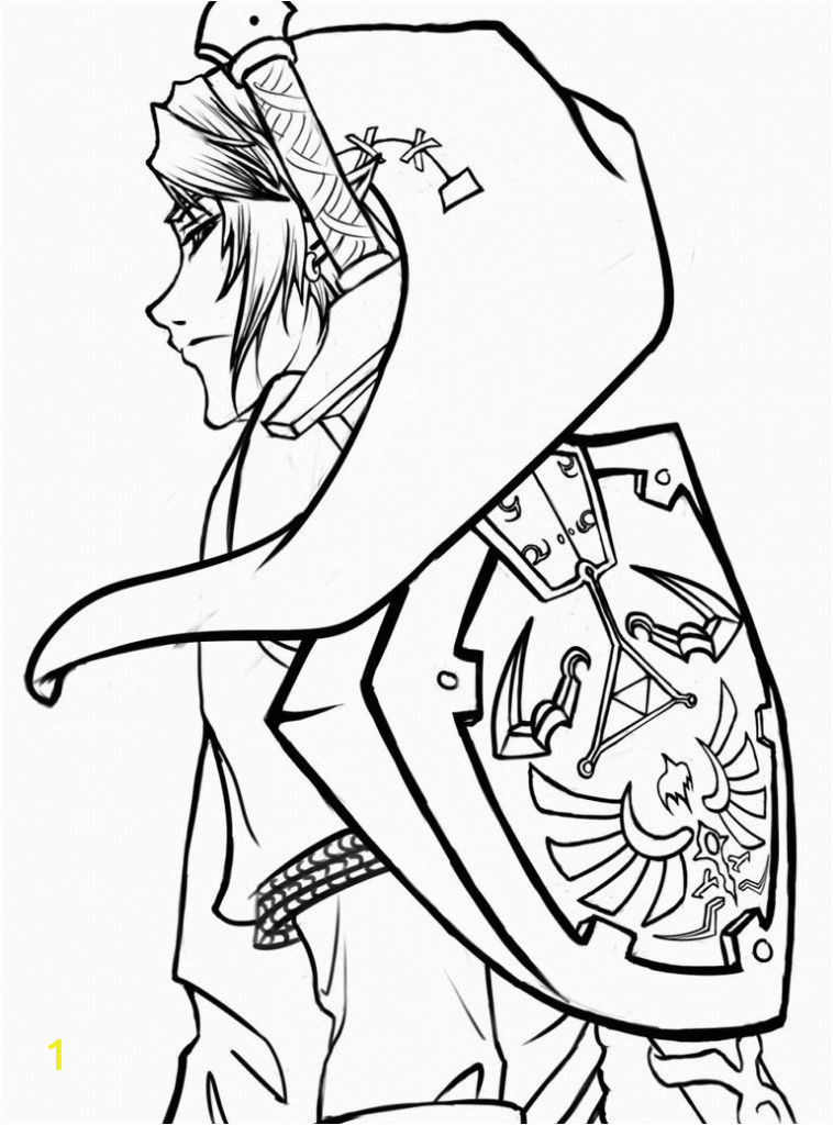 zelda coloring pages