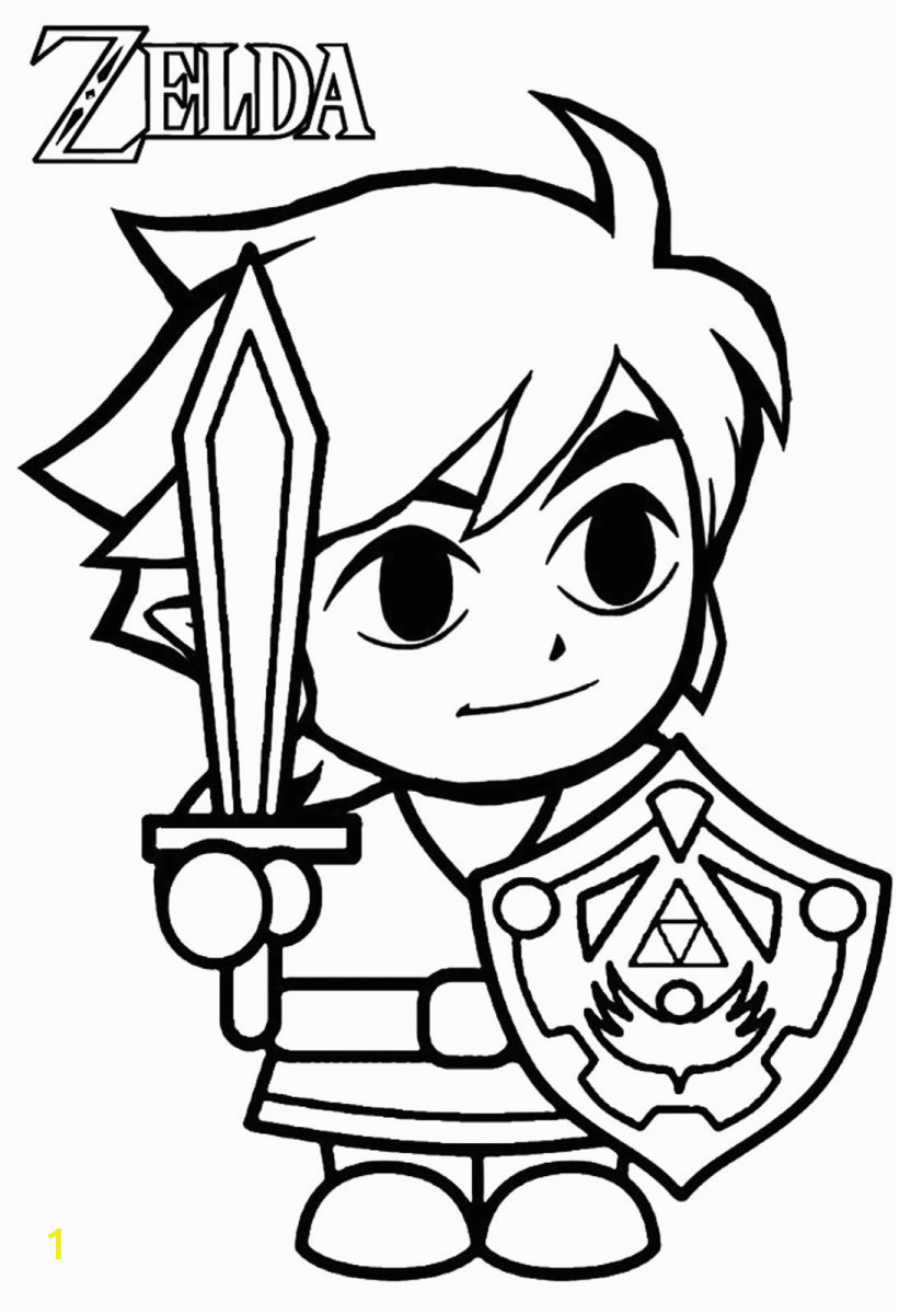 zelda coloring pages