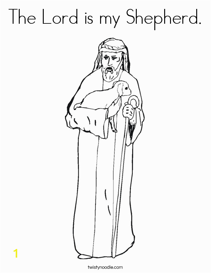 The Lord is My Shepherd Coloring Page the Lord is My Shepherd Coloring Pages Coloring Home