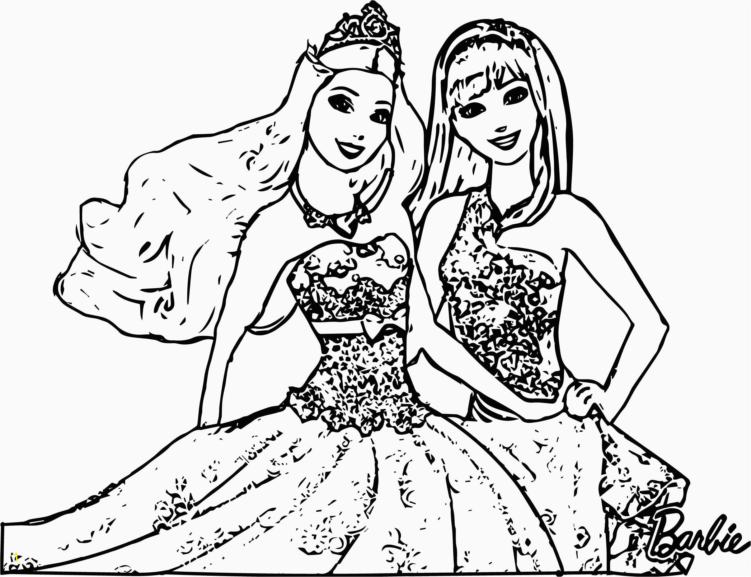 barbie princess and the popstar coloring pages