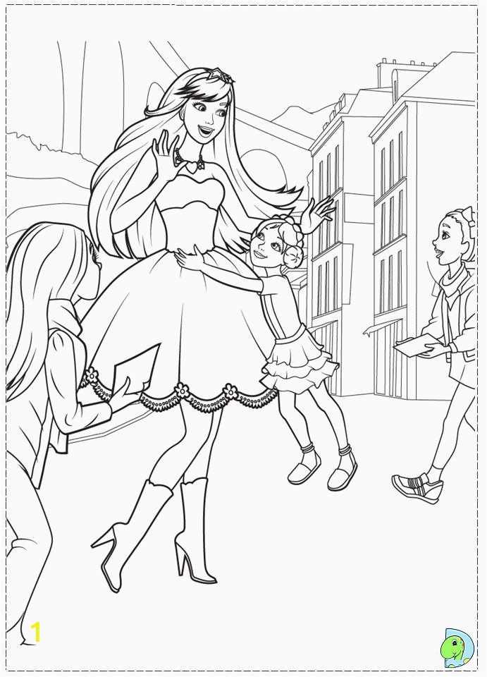 the princess and the popstar coloring pages