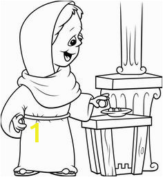 The Widow S Mite Coloring Page the Widow S Mite Mark 12