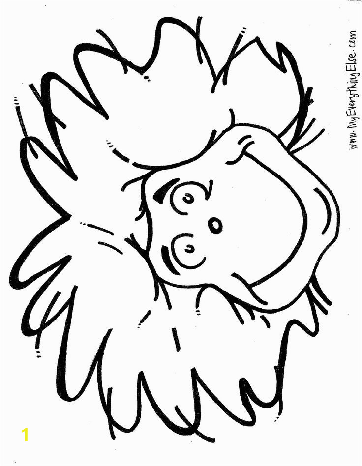 dr seuss thing 1 coloring page