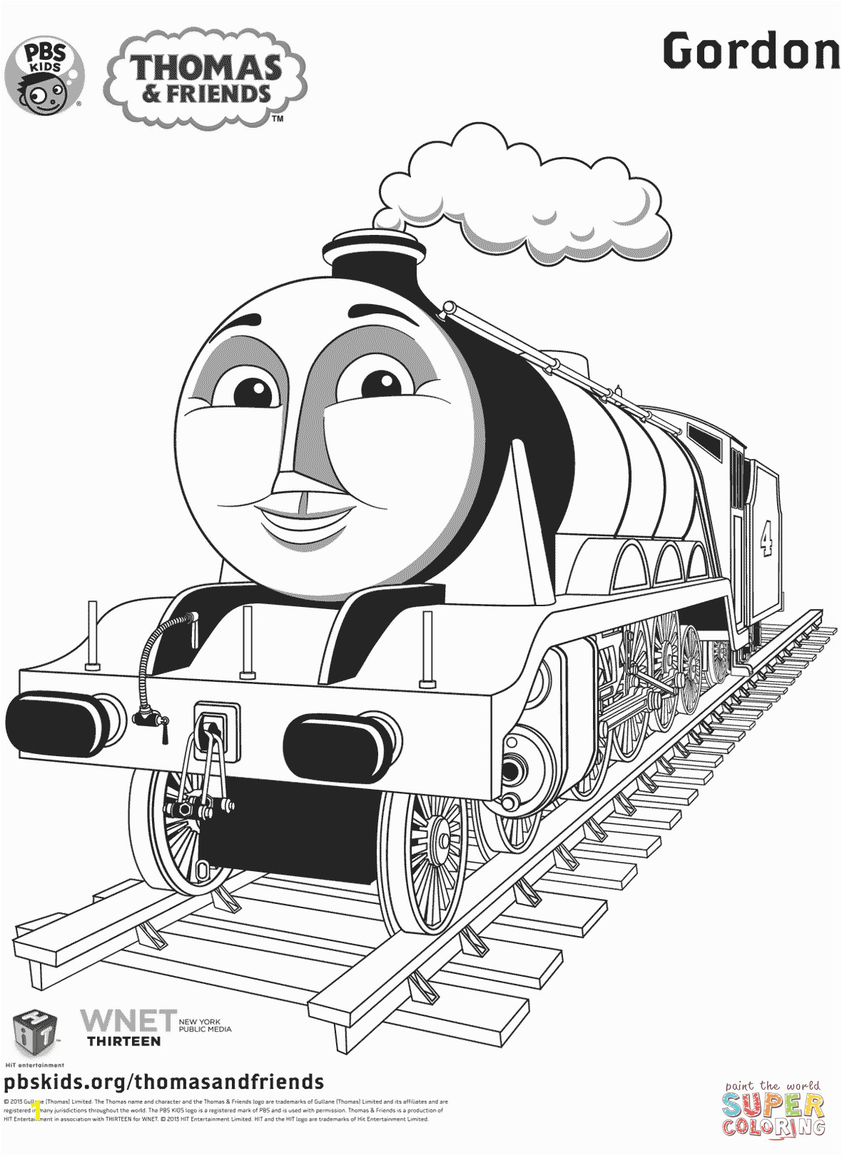 gordon from thomas friends