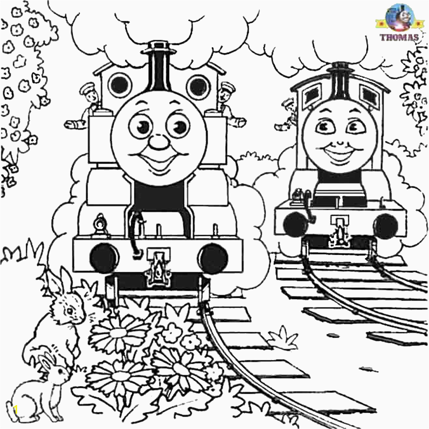 thomas birthday coloring pages