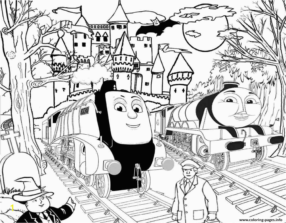 spencer and gordon halloween thomas the train s to printd359 printable coloring pages book 6333