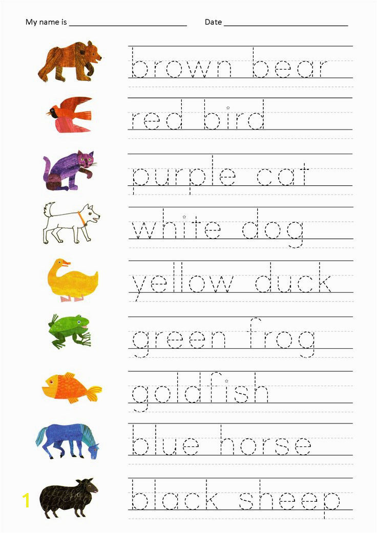 alphabet animal color sheets from monday morning books