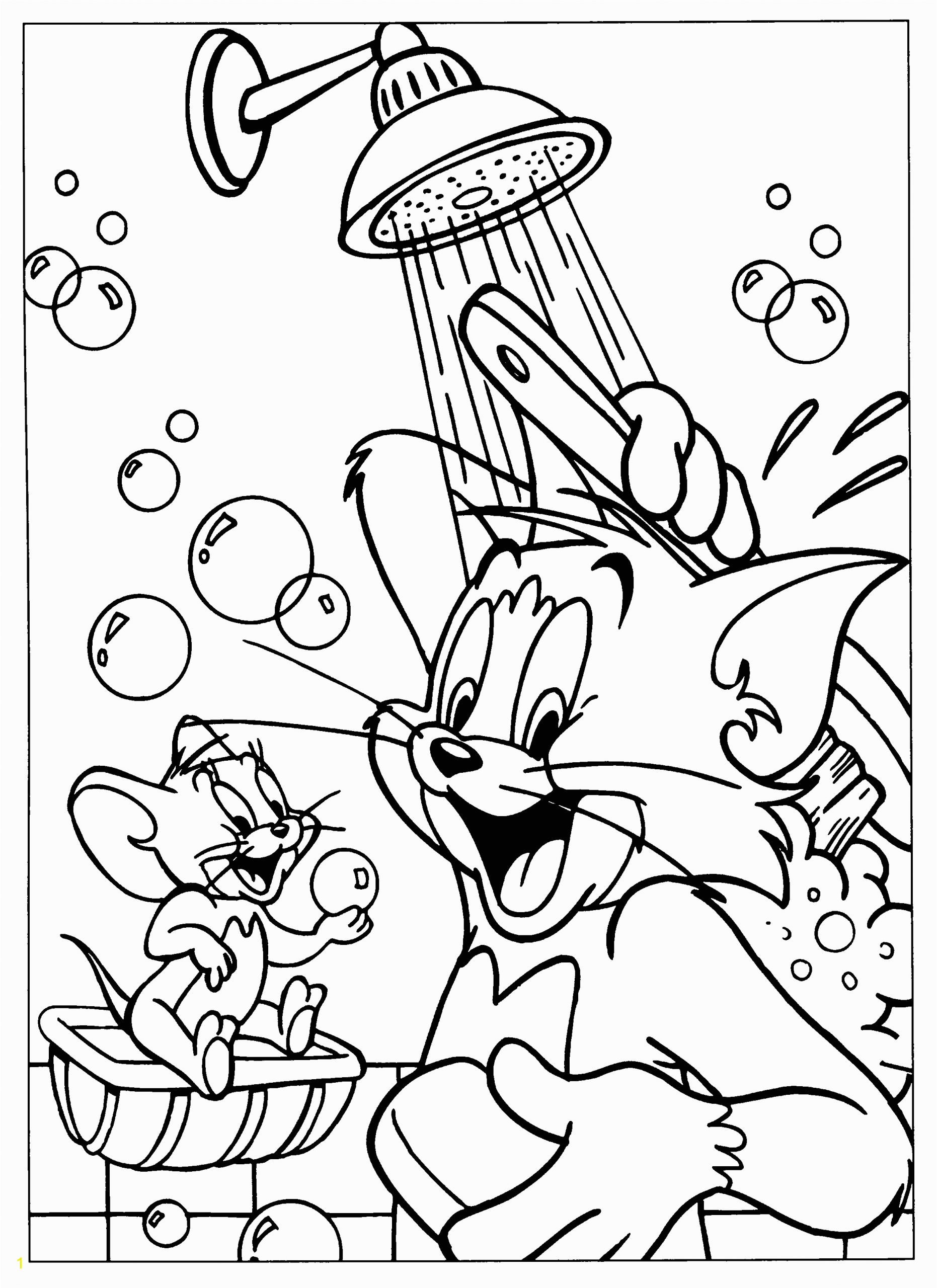 tom and jerry coloring pages