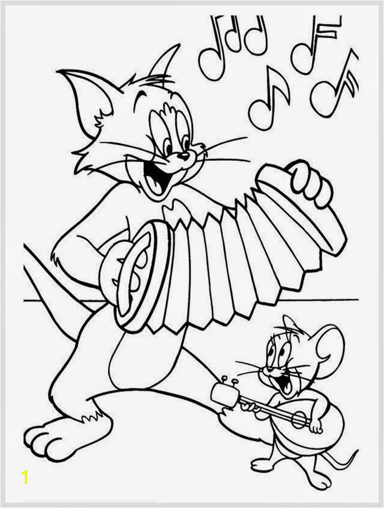 tom and jerry coloring pages